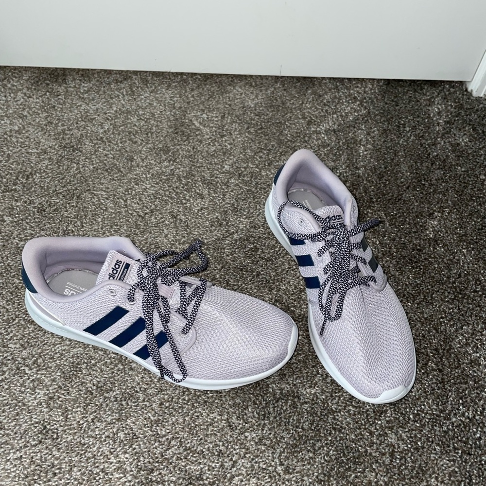 Lavender purple Adidas Tennis shoes, size 10